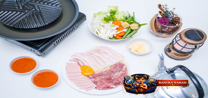 Bisnis Sewa Alat dan Daging BBQ Laris Manis Jelang Malam Tahun Baru