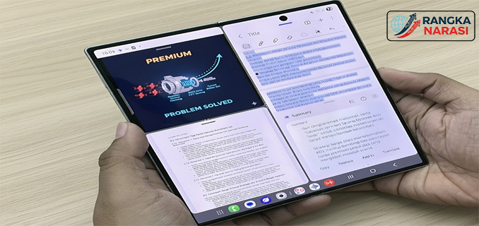 Samsung Galaxy Z Series dan Gemini AI Percepat Bisnis Kreator Lokal
