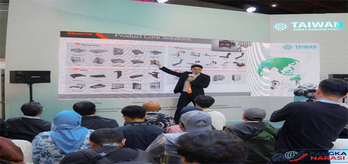 Taiwan Pamer Teknologi Manufaktur Cerdas di Ajang Manufacturing Indonesia 2025
